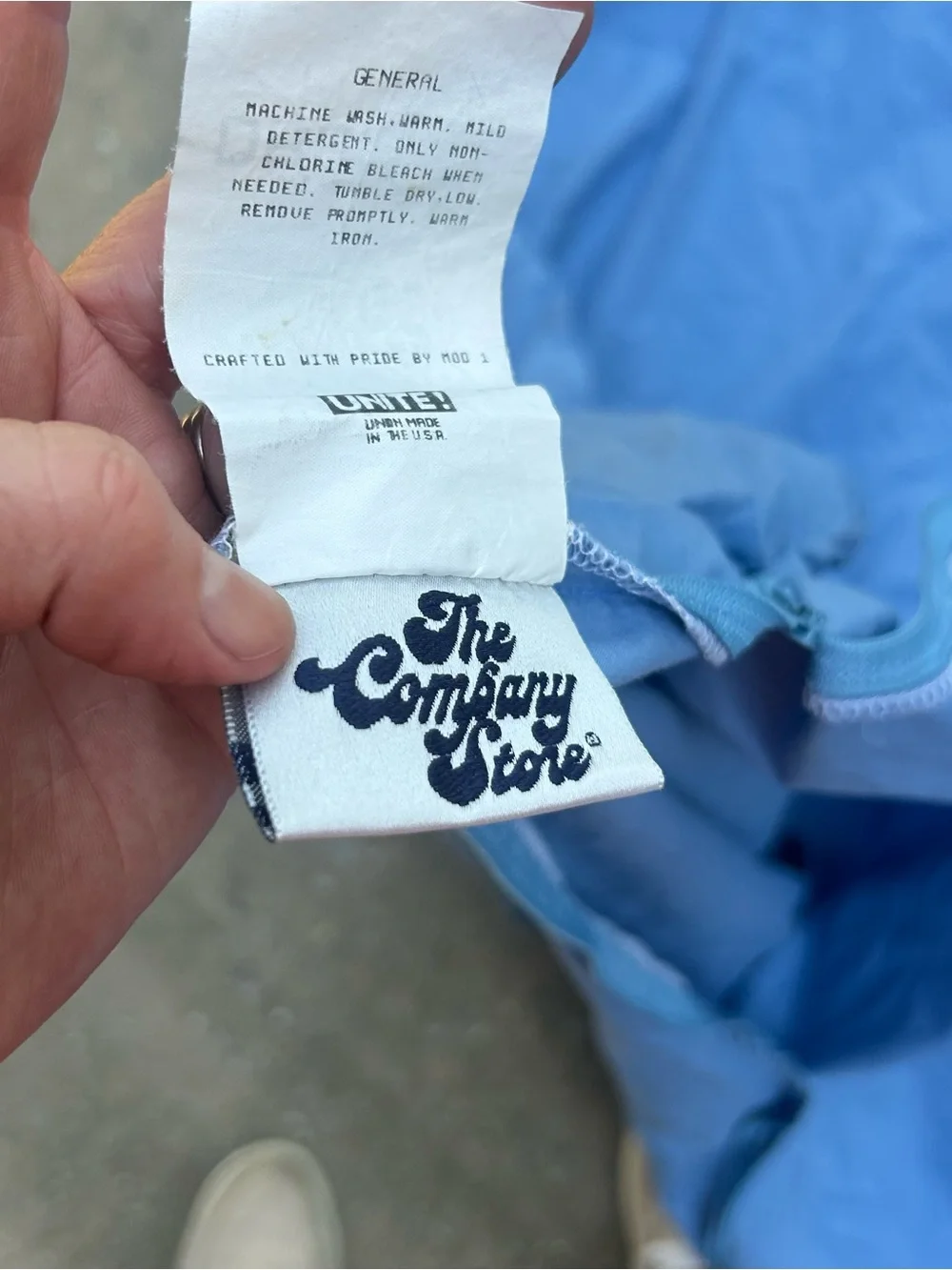 The Company Store Cotton Queen Duvet Cover